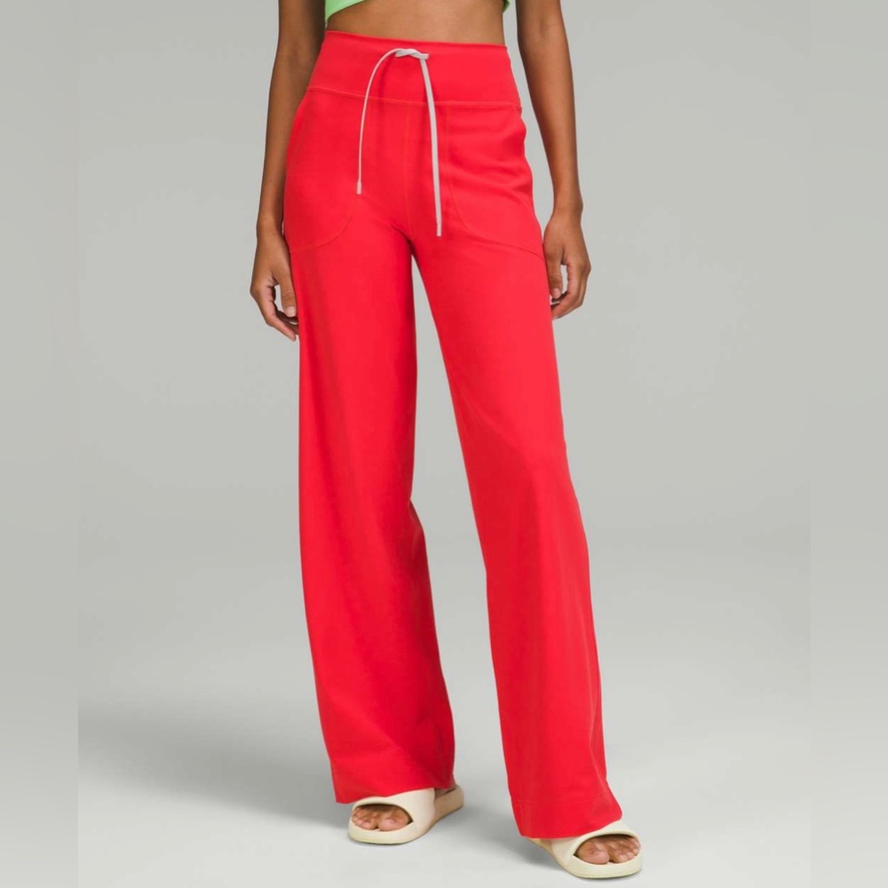 lululemon Throwback Still Pant — Carnation Red